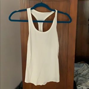 Lululemon white tank size 2